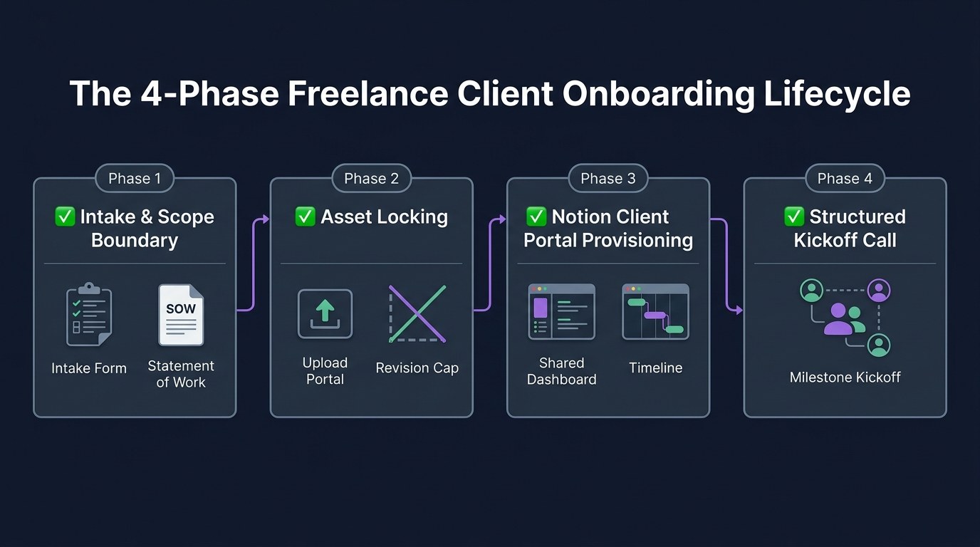 How Freelancers Can Build a Client Onboarding System That Does Not Depend on Memory
